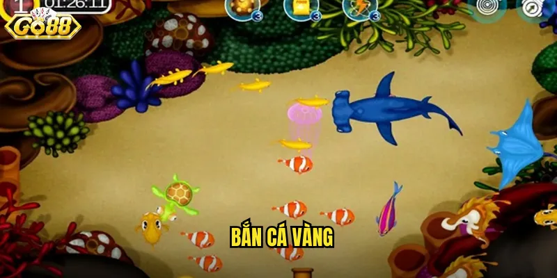 Bắn Cá Vàng Go88 SH - Săn Những Chú Cá Vàng May Mắn 1 Bắn Cá Vàng