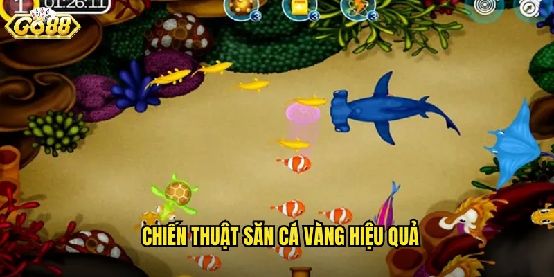 Bắn Cá Vàng Go88 SH - Săn Những Chú Cá Vàng May Mắn 3 Chiến Thuật Săn Cá Vàng Hiệu Quả