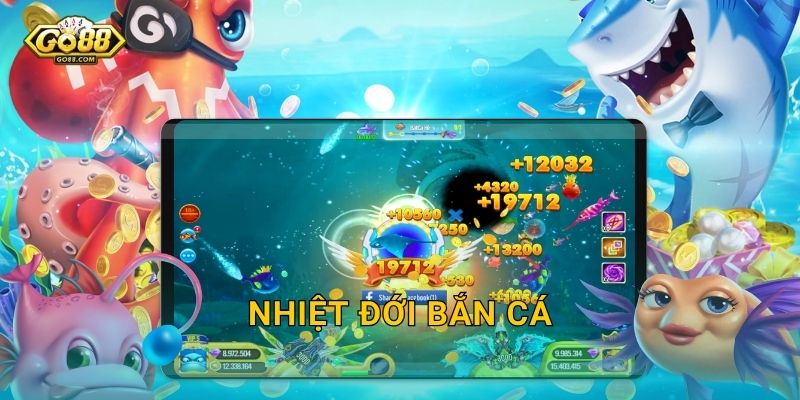 Nhiệt Đới Bắn Cá Go88 SH – Rực Rỡ Sắc Màu Đại Dương Nhiệt Đới, Thắng Thưởng Tưng Bừng